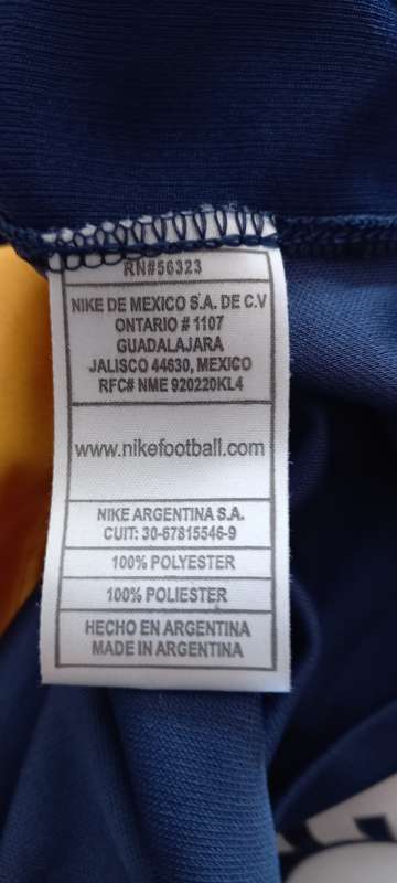football shirts- boca junior 2006 / 2007 size small and medium