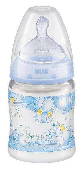 First Choice Baby Blue 150ml NUK Bottles