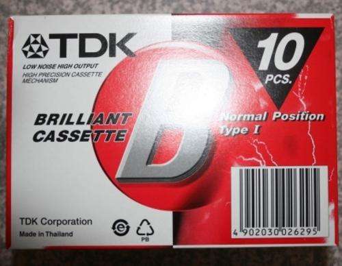 TDK TAPES CASSETTES