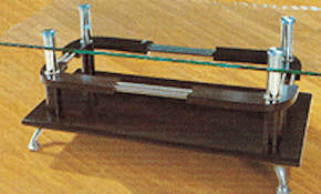 GLASS TEA / COFFEE TABLE