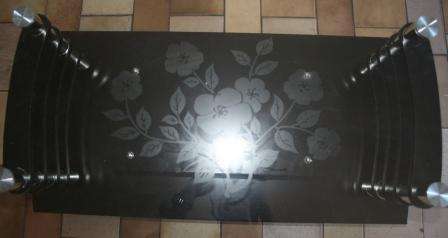 GLASS COFFEE TABLE