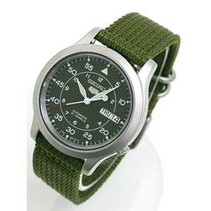 New SEIKO 5 MILITARY Nylon SNK805K2 Watch