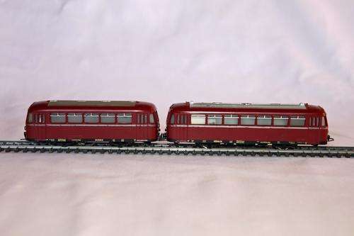 Marklin 3016 Railcar & Trailer DB Type 795