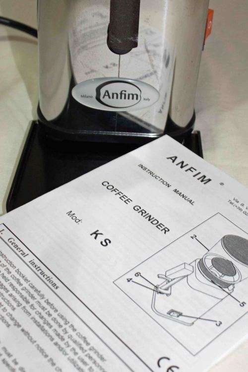 Anfim KS Burr Coffee Bean Grinder