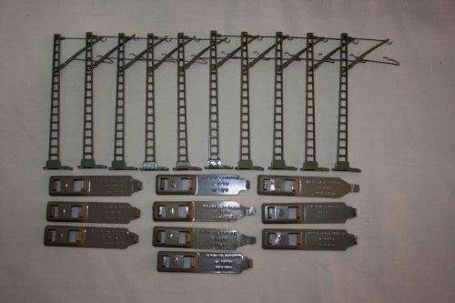 Marklin 7009 Catenary Masts For M Track (X10 Pieces)