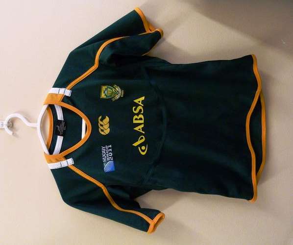 Kids Springbok rugby jersey