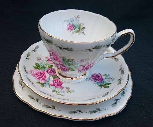 Royal Vale bone china trio