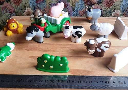Farmyard toys for small children