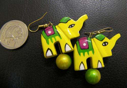 pretty elephant earings