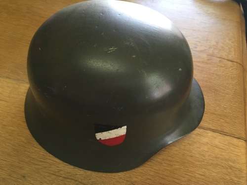 German post WW11 Helmet in good condition