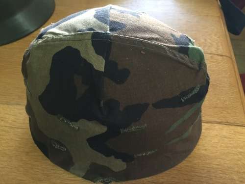 American/British Camo Helmet