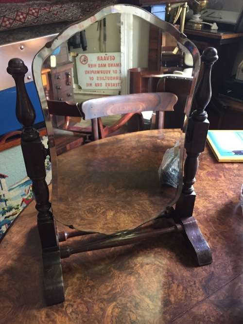 Vintage Bevelled Tabletop Mirror