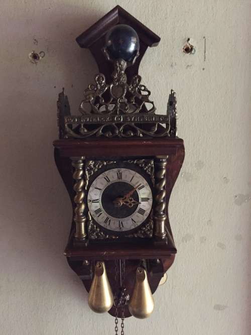 Dutch Wall Clock ( 50 x 20 cm )