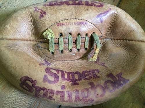 Leather Super Springbok Rugbyball