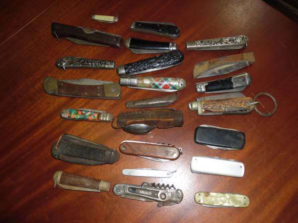 POCKETKNIVES: COLLECTION OF VINTAGE POCKETKNIVES