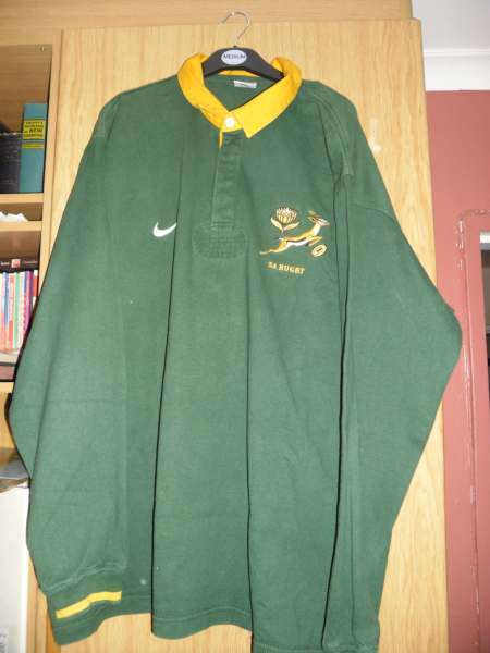 SPRINGBOK PLAYERS MATCH WORN JERSEY NO 3