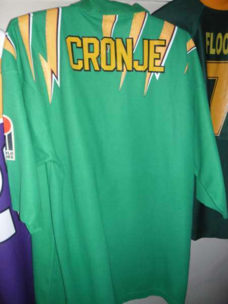 HANSIE CRONJE MATCH WORN WORLD SERIES SHIRT