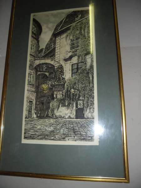 ORIGINAL ETCH FRAMED : RIEUBACH