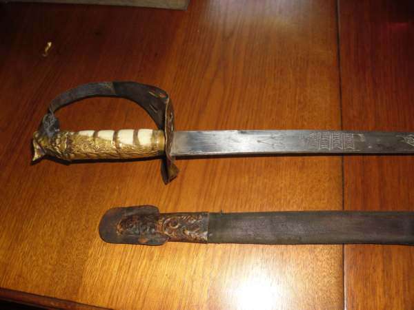 SWORD: RARE VOC SWORD BATAVIA ?