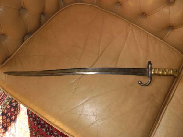BAYONET ST ETTIENE ON THE SIDE ( 70 CM )