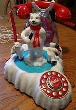 COKE A COLA POLAR BEAR TELEPHONE ( BRAND NEW IN BOX)