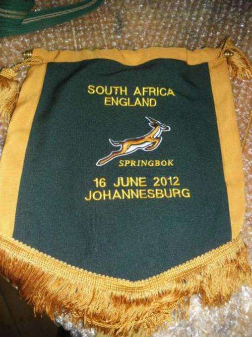 ORIGINAL SPRINGBOK PENDANT: ENGLAND