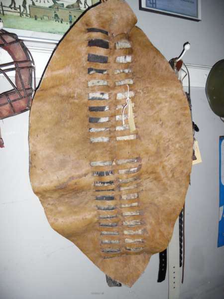 VINTAGE ZULU SHIELD