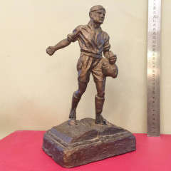 BRONZE FIGURINE THE SOWER by PHIL POTGIETER