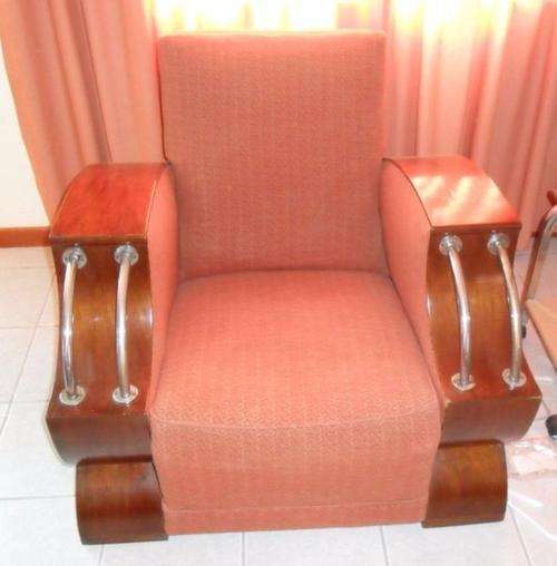 Art Deco Couch and two Chairs : Beautiful set