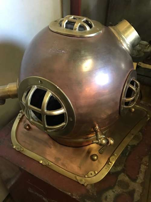 Brass Divers Helmet