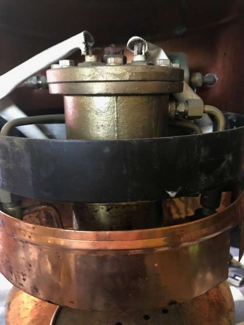 Brass Italian Espresso Machine: Victoria Arduino