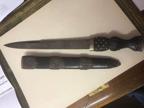 Original Scottish Dirk ( Robert Mole and Sons, Birmingham circa 1875)
