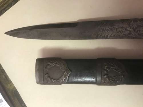 Original Scottish Dirk ( Robert Mole and Sons, Birmingham circa 1875)