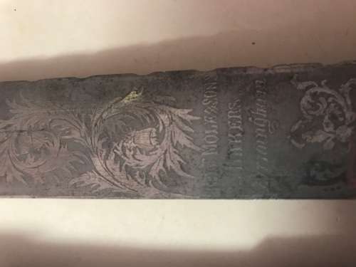 Original Scottish Dirk ( Robert Mole and Sons, Birmingham circa 1875)