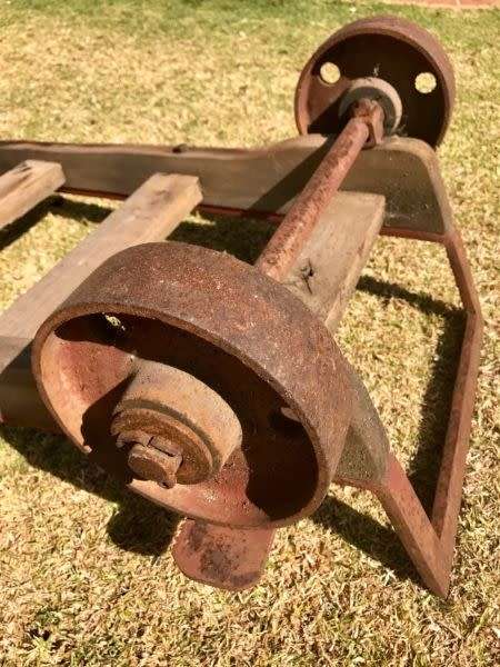 Railway Luggage Trolley