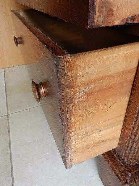 Vintage Walnut Chest on Chest  ( 132 x 82 x 50 cm )