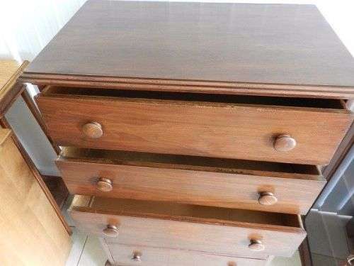 Vintage Walnut Chest on Chest  ( 132 x 82 x 50 cm )