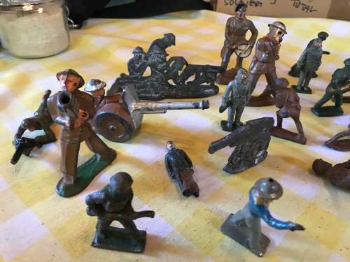 Collection of Britains Lead Soldiers