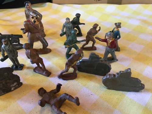 Collection of Britains Lead Soldiers