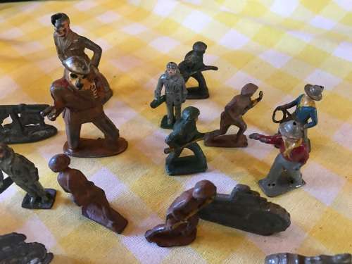 Collection of Britains Lead Soldiers