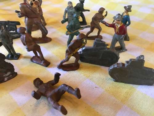 Collection of Britains Lead Soldiers