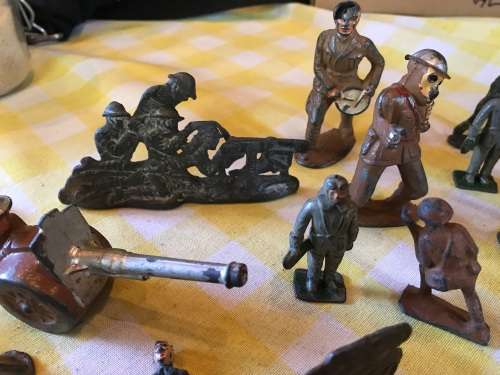 Collection of Britains Lead Soldiers