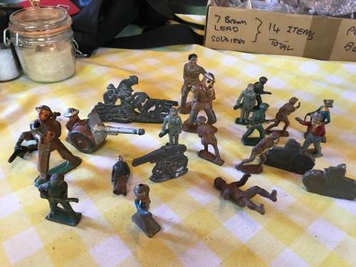 Collection of Britains Lead Soldiers