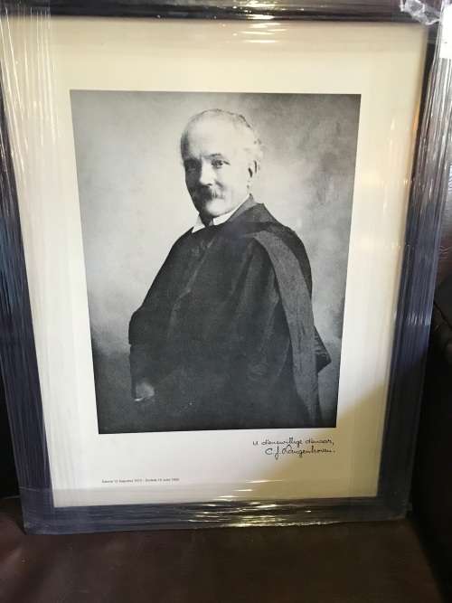 CJ Langenhoven: Framed Print ( 61 x 48cm)
