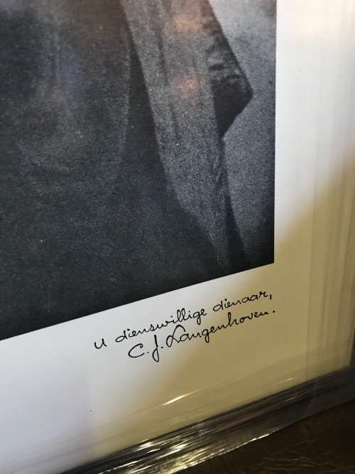 CJ Langenhoven: Framed Print ( 61 x 48cm)