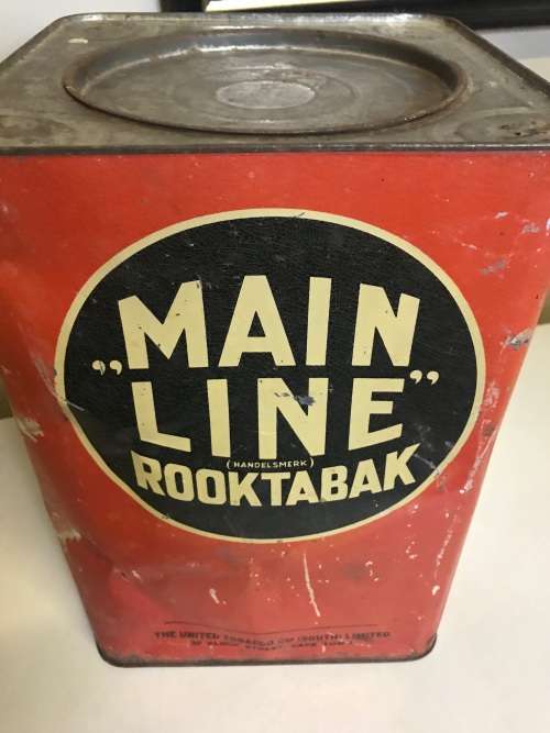 Main Line Tobbaco Tin