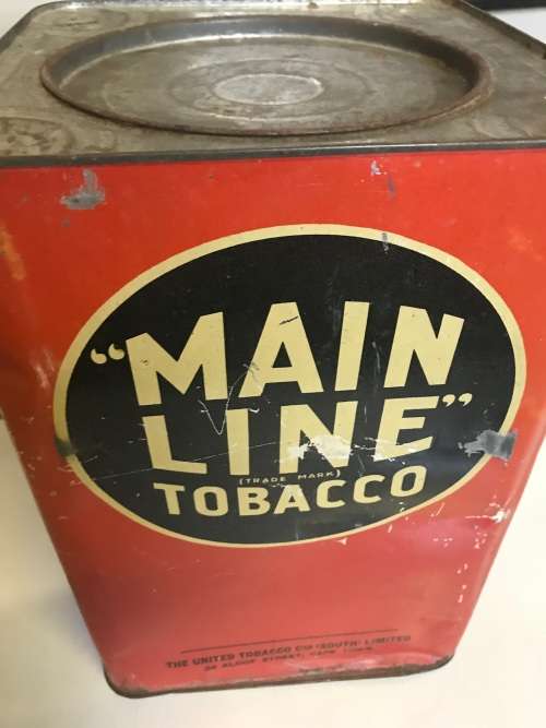 Main Line Tobbaco Tin