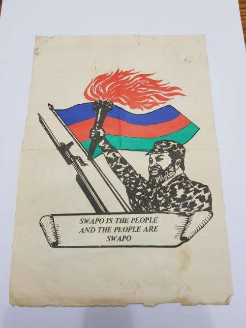 Bushwar :Rare Original SWAPO Propaganda Leaflet against KOEVOET