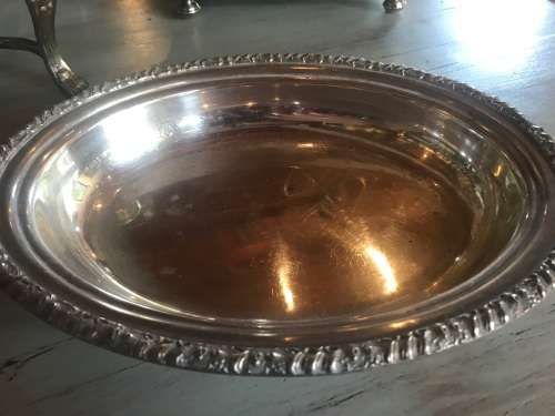 Silver Plated Entree Dish