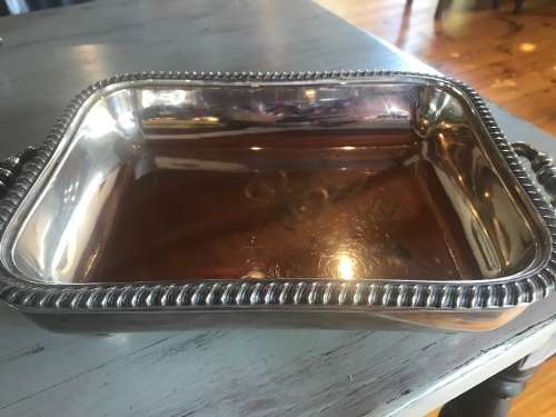 Silver Plated Entree Dish